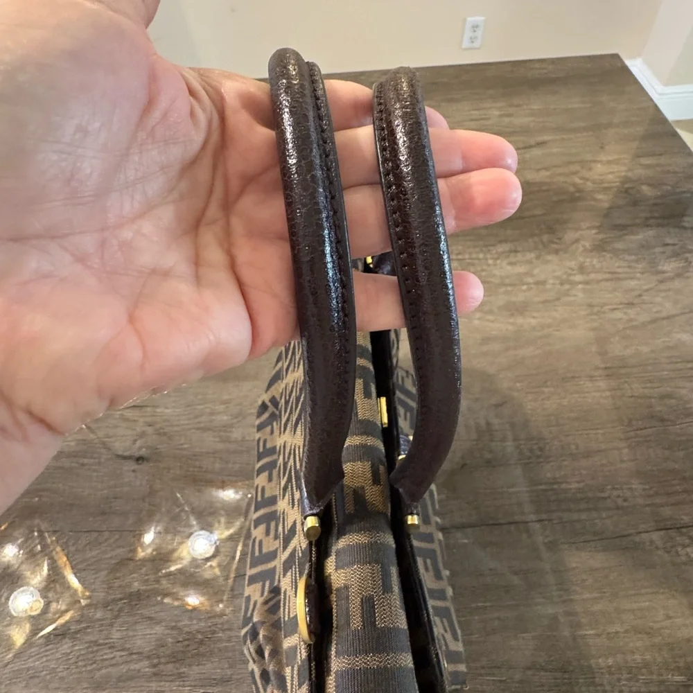 Authentic Fendi Zucca Classico No. 3 Bag